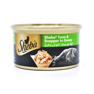 Sheba Tuna and Snapper in Gravy Wet Cat Food, 85g