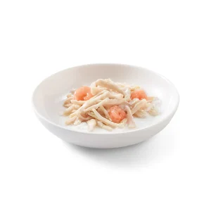 Alternative view of Schesir Chicken Fillets with Shrimps Wet Cat Food, 140g