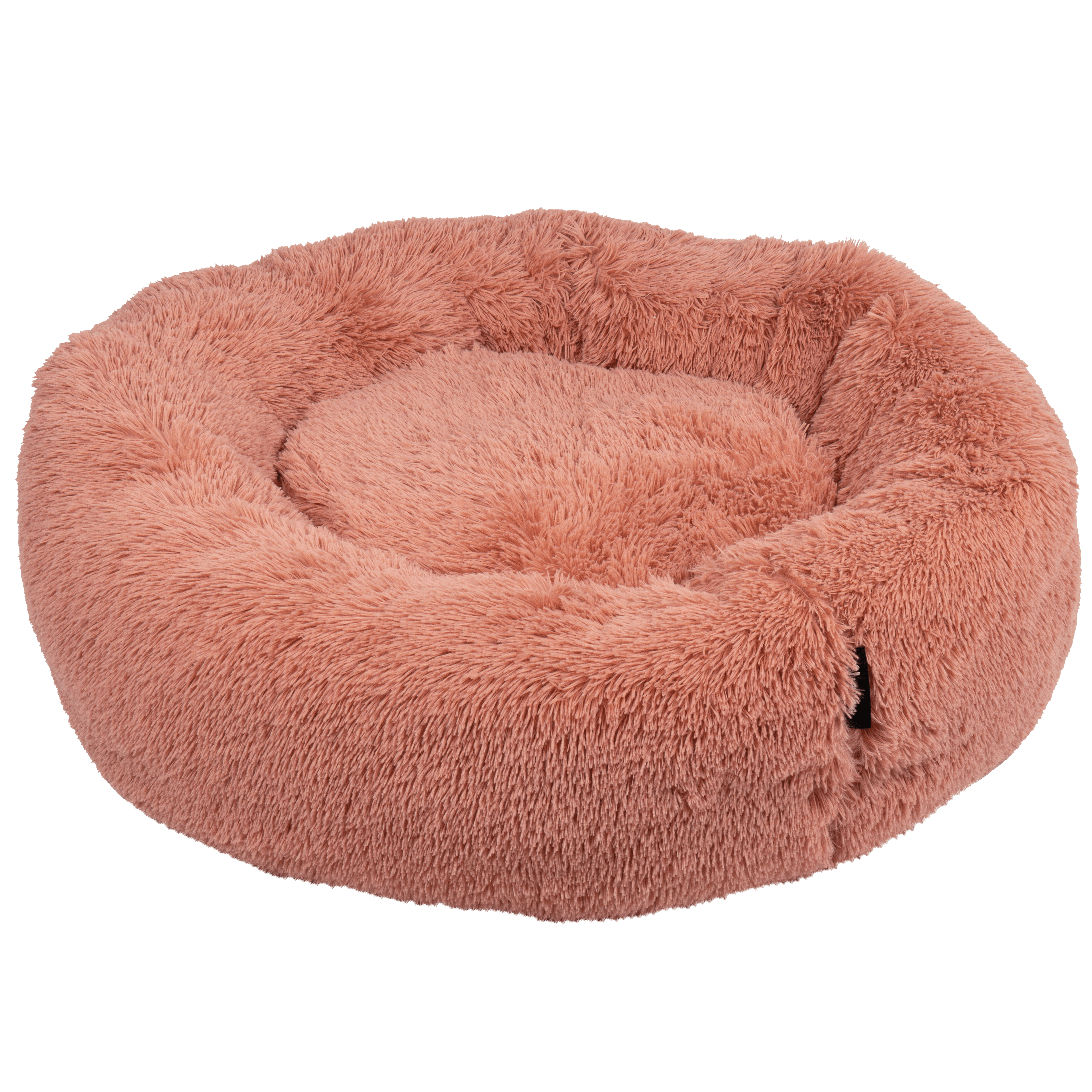 District 70 FUZZ Fluffy Donut Bed, Pink - Image 3
