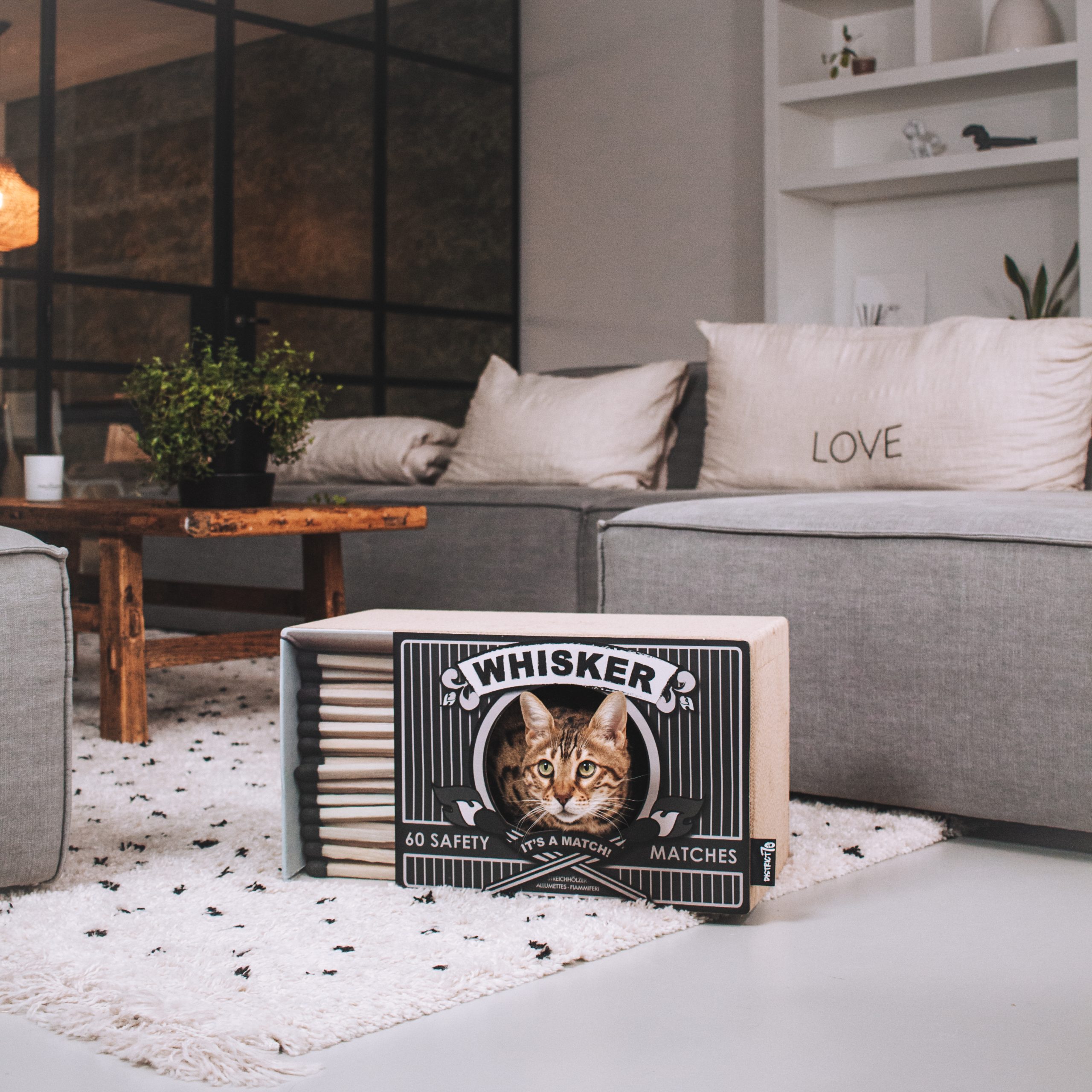 District 70 WHISKER, Black - Image 5