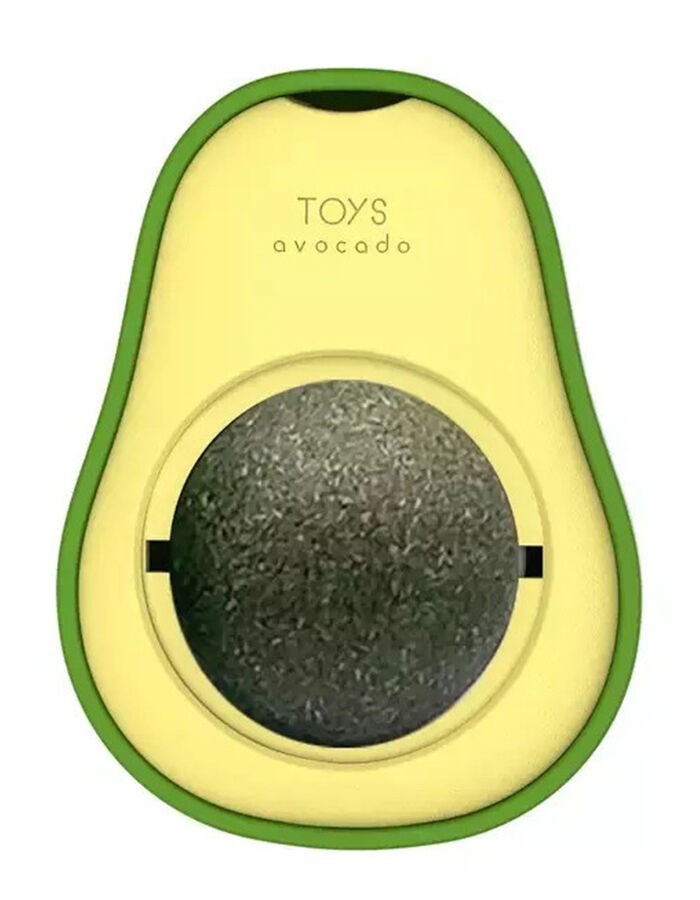 Funny Paws Avocado Catnip Ball Wall Toy