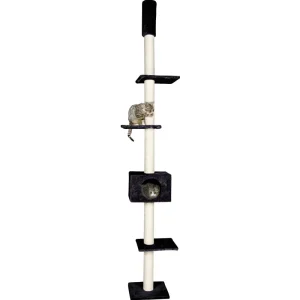 Alternative view of Flamingo Barwa Black Scratching Cat Tree