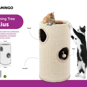 Alternative view of Flamingo Emilius Cat Tree