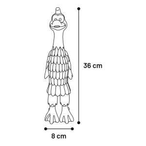 Alternative view of Flamingo Kappa Duck Dog Toy