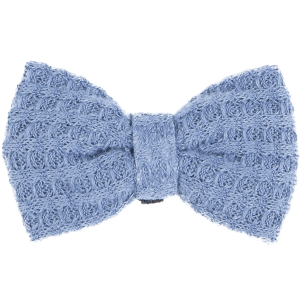 Flamingo Iona Anthracite Blue Dog Bow Tie