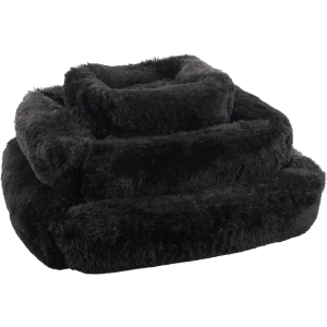 Flamingo Basket Krems Pet Bed, Black, 50x40x15cm