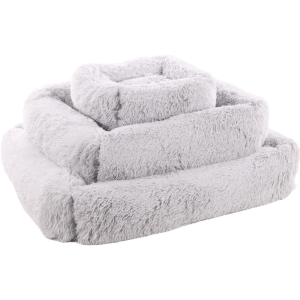 Flamingo Basket Krems Pet Bed, Light Grey, 50x40x15cm