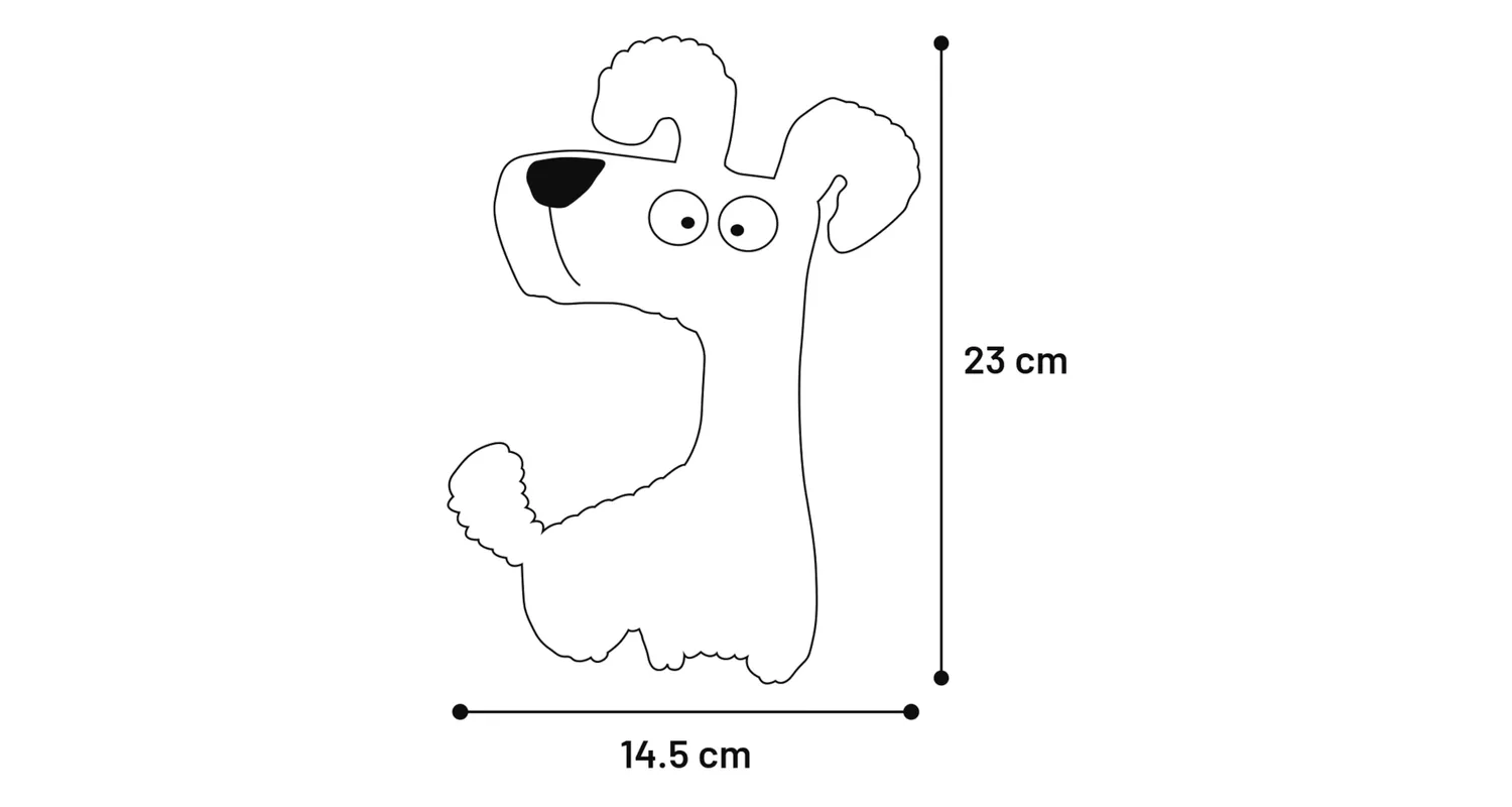 Flamingo Pebbles Dog Toy - Image 5