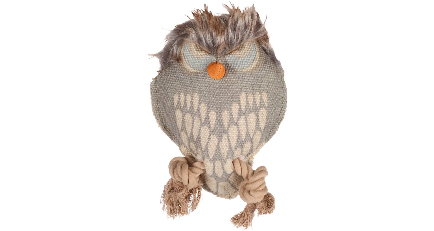 Flamingo Vacan Owl Dog Toy