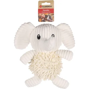 Alternative view of Flamingo Flufa Elephant Dog toy