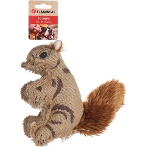 Alternative view of Flamingo Nada Squirrel Dog Toy
