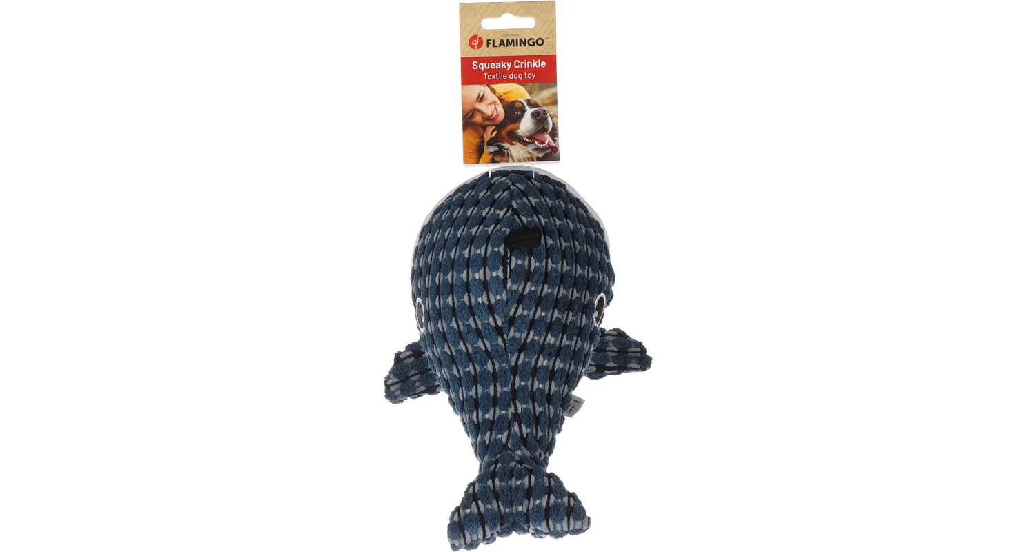 Flamingo Ceano Whale Dog Toy - Image 2