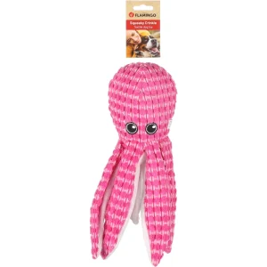 Alternative view of Flamingo Ceano Octopus Dog Toy