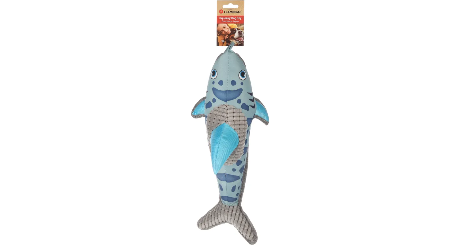 Flamingo Jawsi Shark Dog Toy - Image 2
