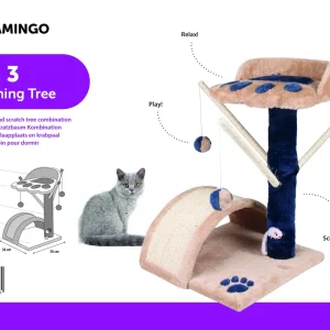 Alternative view of Flamingo Viva 3 Cat Tree