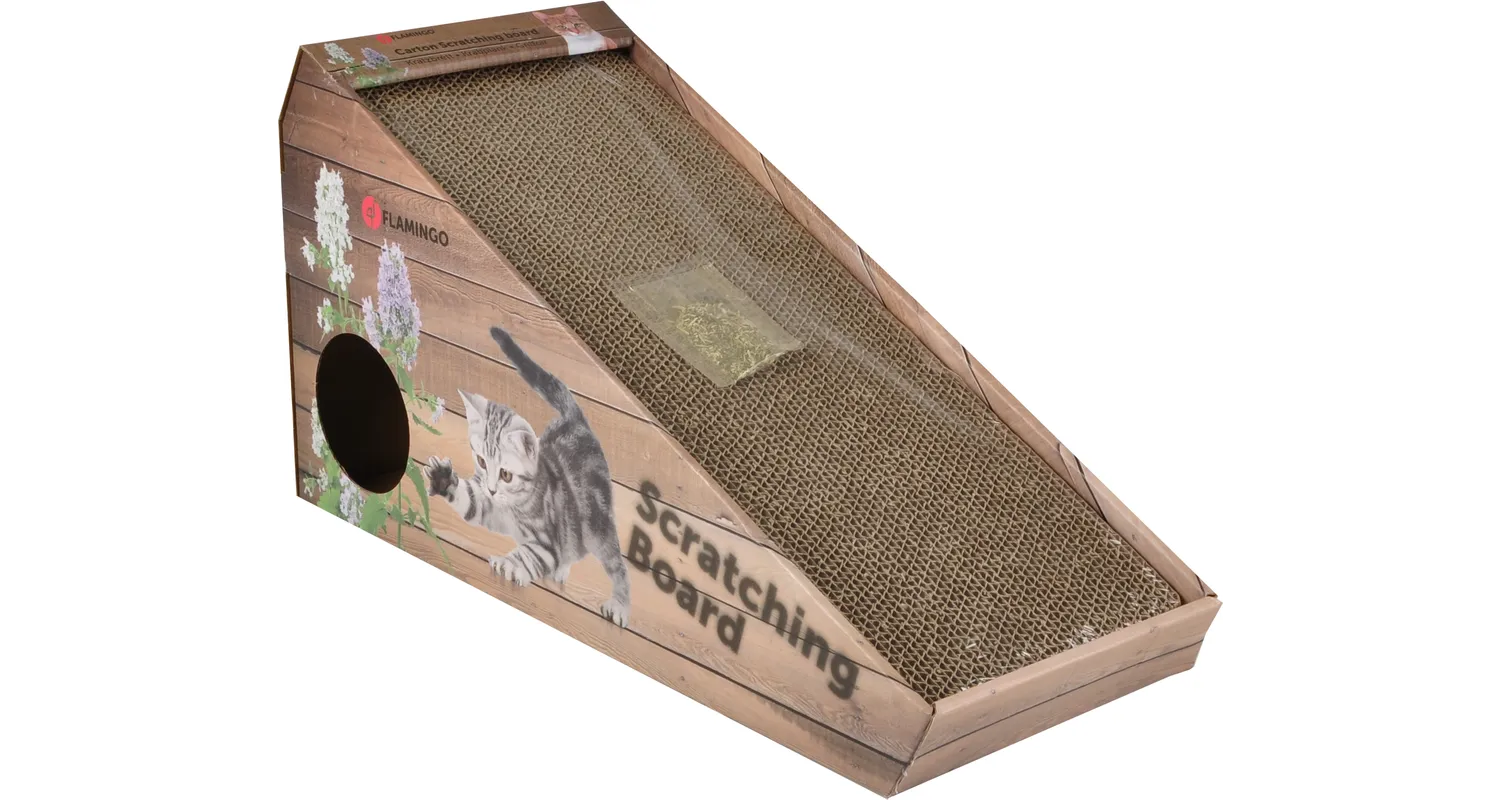 Flamingo Scratching Board Cat Scratcher - Image 3
