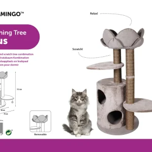 Alternative view of Flamingo Lotus Cat Tree