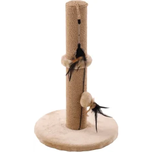 Flamingo Beige Cat Scratching Post