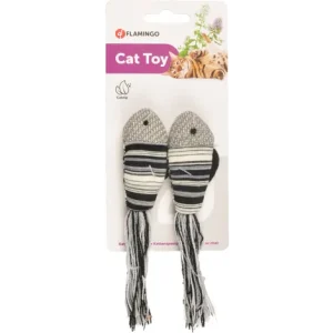 Alternative view of Flamingo Pirin 2 Fish with Catnip Cat Toy