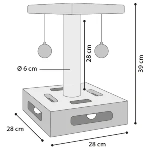 Alternative view of Flamingo Cya Cat Tree