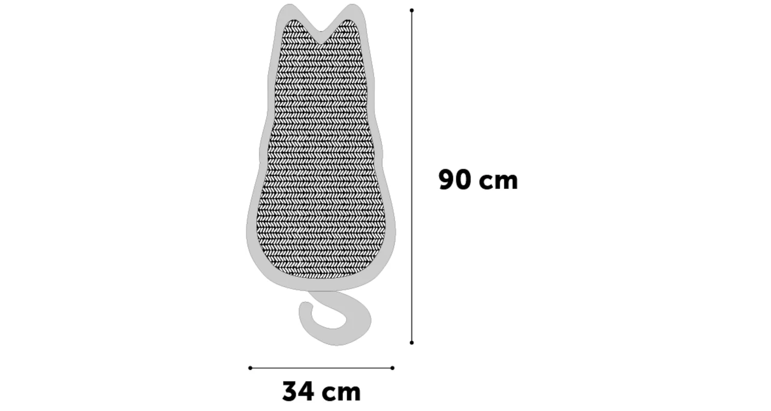 Flamingo Greta Silhouette Cat Scratching Board - Image 3