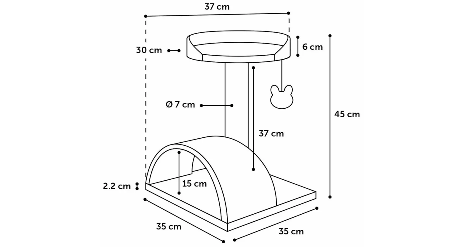 Flamingo Gene Cat Tree - Image 4