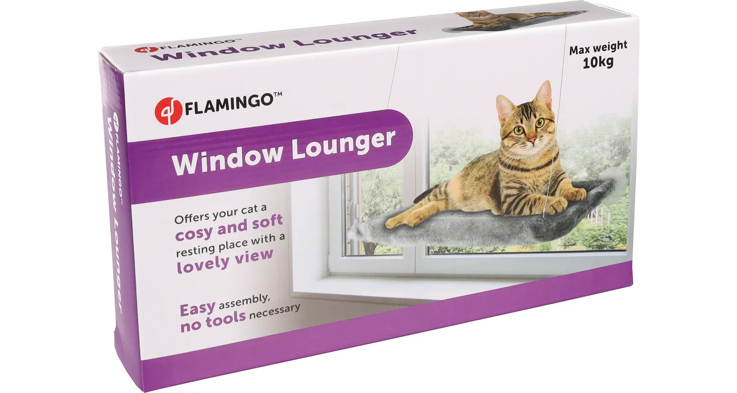 Flamingo Cat Window Lounge - Image 4