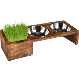 Flamingo Lela Duo Dinner Stainless Steel Cat Bowl