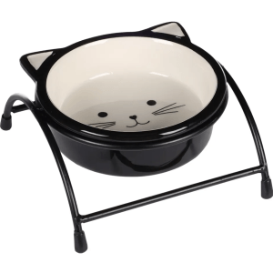 Flamingo Ansu Ceramic Pet Bowl and Stand