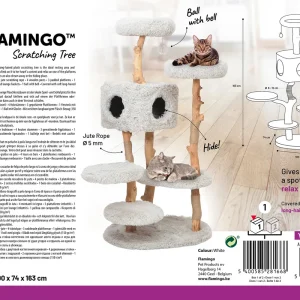 Alternative view of Flamingo Yuna Cat Tree