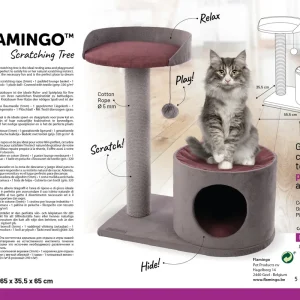 Alternative view of Flamingo Kara Cat Tree