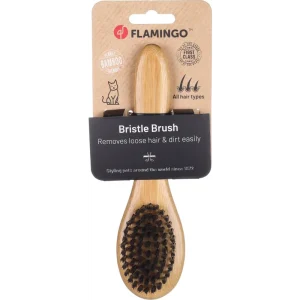 Alternative view of Flamingo Bristle Brush, Small