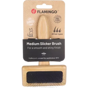 Alternative view of Flamingo Bristle Brush, Medium
