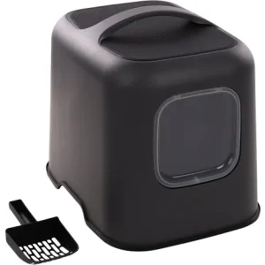 Flamingo Litter Box Trudy Anthracite