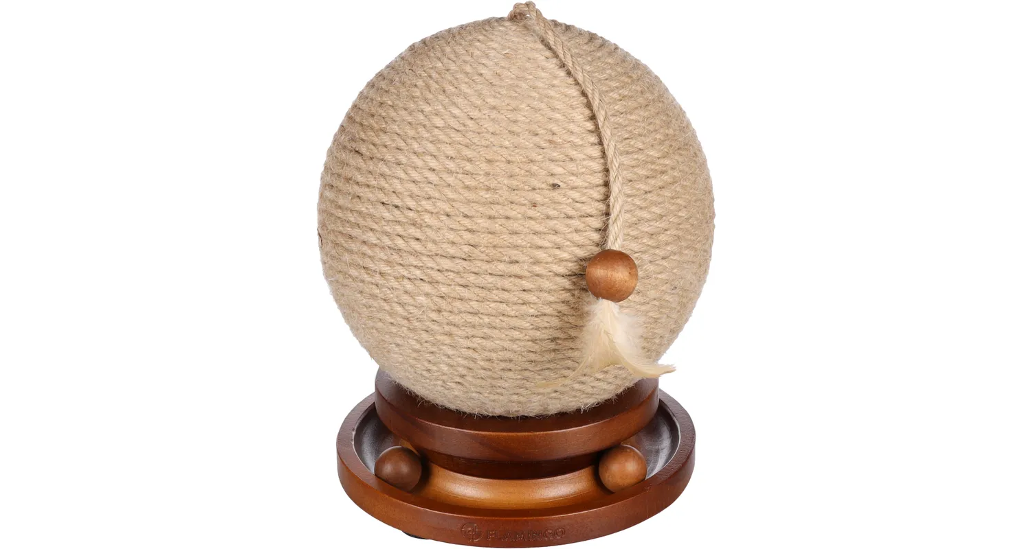 Flamingo Isabella Cat Scratching Ball