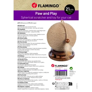 Alternative view of Flamingo Isabella Cat Scratching Ball