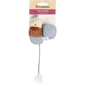 Alternative view of Flamingo Blaro Mouse Blue Cat Toy