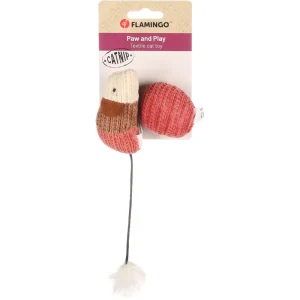 Alternative view of Flamingo Blaro Mouse Red Cat Toy