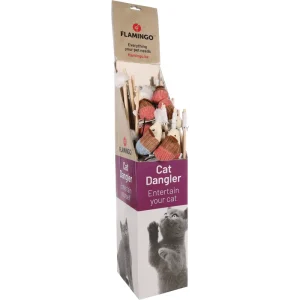 Alternative view of Flamingo Blaro Danfler Mouse Cat Toy, Blue