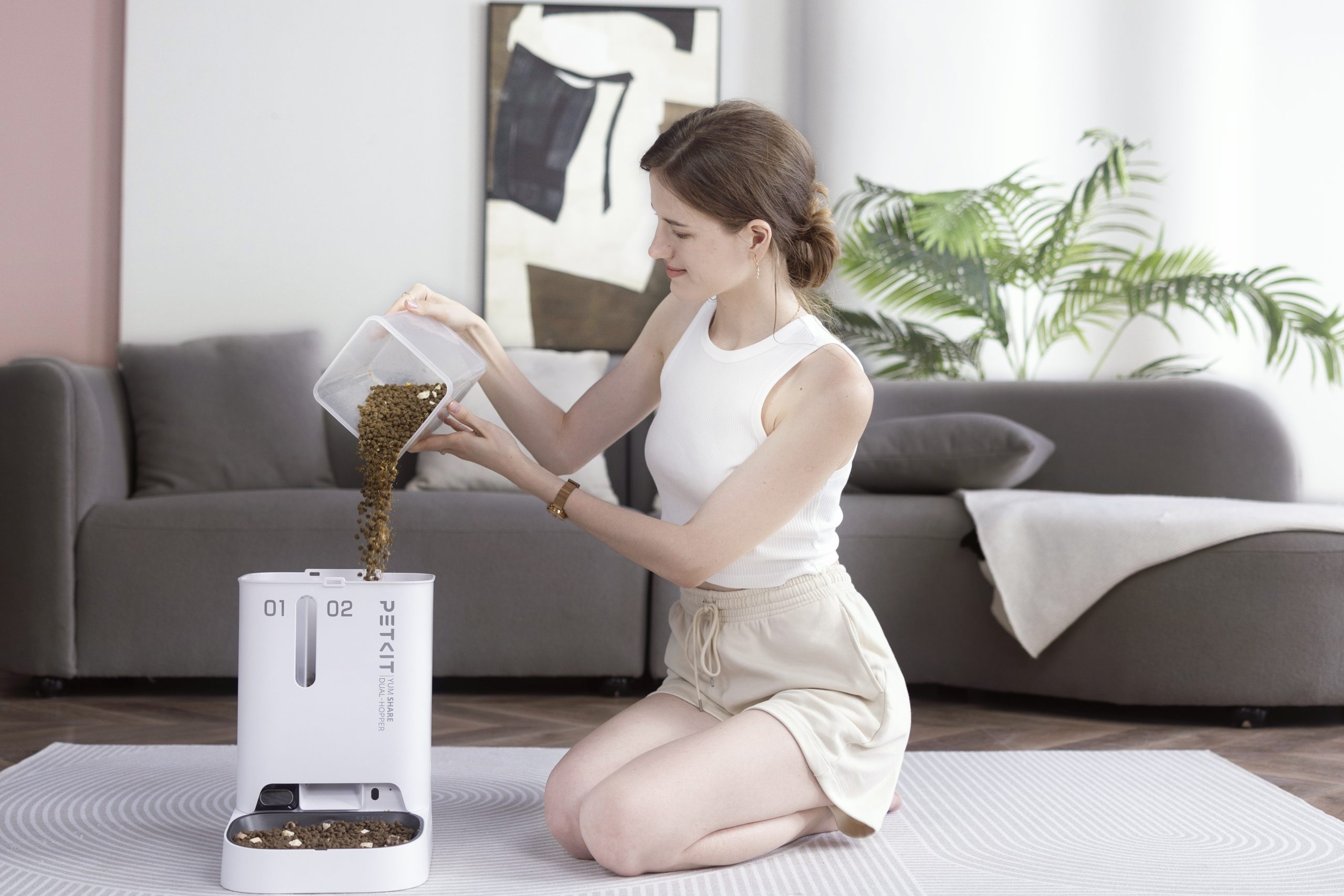 PetKit YUMSHARE Automatic Pet Feeder with HD Camera - Image 3