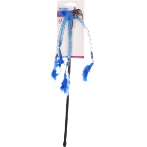 Alternative view of Flamingo Nancy Dangler Cat Toy, Blue