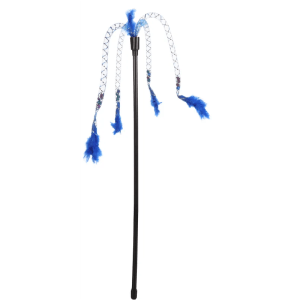 Flamingo Nancy Dangler Cat Toy, Blue