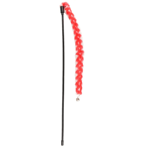 Flamingo Catchy Dangler Caterpillar Cat Toy, Red