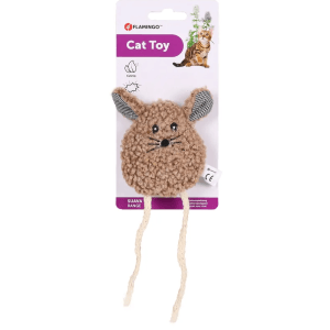 Alternative view of Flamingo Suava Mouse Cat Toy, Brown