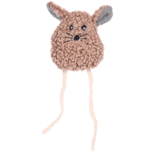 Flamingo Suava Mouse Cat Toy, Brown