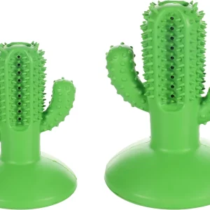 Alternative view of Flamingo Mescal Cactus Green Dog Toy