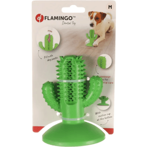 Flamingo Mescal Cactus Green Dog Toy