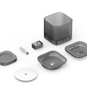 Alternative view of PetKit Smart Water Fountain SOLO SE, Black