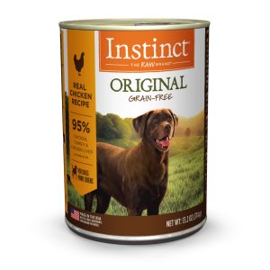 Instinct Original Real Chicken Wet Dog Food, 374g