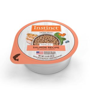 Instinct Minced Real Salmon Grain-Free Wet Cat Food, 99g